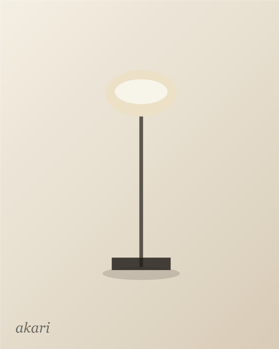 Generated paper lamp visual