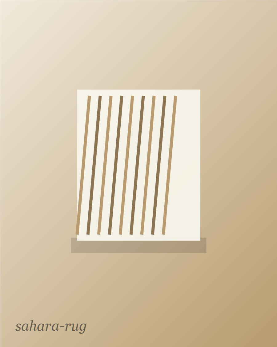 Generated woven rug visual